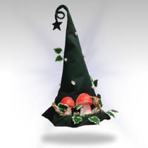 Chapéu Bruxa Da Floresta Do Campo Fantasia Halloween Festa