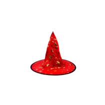 CHAPÉU BRUXINHA VERMELHA - Halloween