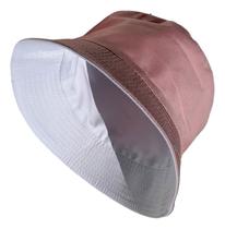 Chapéu Bucket Balde Dupla Face Liso Moda Street 2 Cores