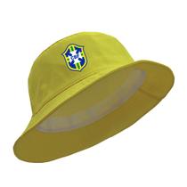 Chapéu Bucket Brasil Seleção Brasileira Copa Mundo - Atacadão Têxtil
