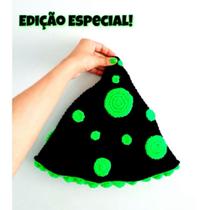 Chapéu Bucket Cogumelo Psicodelia Em Crochê