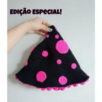 Chapéu Bucket Cogumelo Psicodelia Em Crochê
