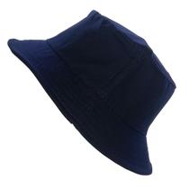 Chapéu Bucket Hat Azul Escuro Masculino E Feminino Liso Boné