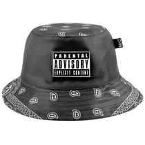 Chapéu Bucket Hat Boné MXC BRASIL Original Explicit Content Thug Life