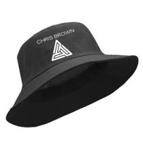 Chapéu Bucket Hat Chris Brown Rapper Americano