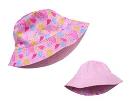 Chapéu Bucket Hat Dupla Face Infantil Criança Sol Praia Piscina Verão