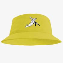 Chapéu Bucket Hat Estampado Anjo