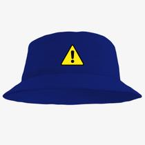 Chapéu Bucket Hat Estampado Aviso
