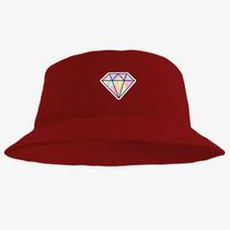 Chapéu Bucket Hat Estampado Diamante - MP Moda Masculina
