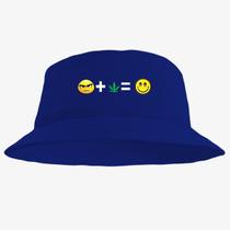 Chapéu Bucket Hat Estampado Emoji