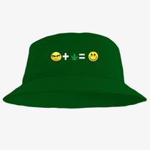 Chapéu Bucket Hat Estampado Emoji