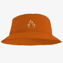 Chapéu Bucket Hat Estampado Fogo - MP Moda Masculina