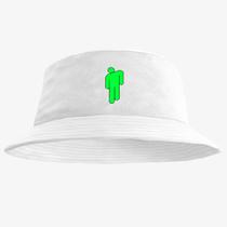 Chapéu Bucket Hat Estampado Homem Verde