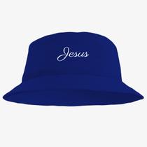 Chapéu Bucket Hat Estampado Jesus