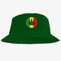 Chapéu Bucket Hat Estampado Reggae