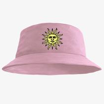 Chapéu Bucket Hat Estampado Sol