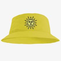 Chapéu Bucket Hat Estampado Sol