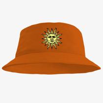 Chapéu Bucket Hat Estampado Sol