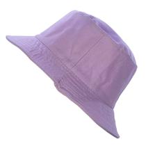 Chapéu Bucket Hat Lilas Looks Feminino Confortável Liso Boné