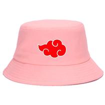 Chapéu Bucket Hat Naruto Akatsuki Nuvem Vermelha