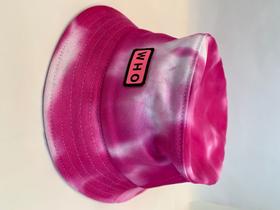 Chapéu Bucket HAT - Rosa / Pink - Tie Dye - Who original