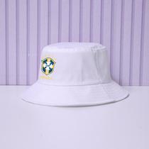 Chapeu Bucket Hat Unissex BRASIL Copa Do Mundo Casual COR:AMARELO/GRAFITADOTamanho:Único