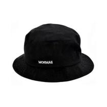 Chapéu Bucket Mormaii Hat Preto Bordado Unissex Mor23019
