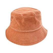 Chapéu Bucket Unissex De Algodão Lavado Para Verão, Para Mulheres, Ideal Para Viagens Ao Ar Livre E