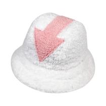 Chapéu Bucket Unissex Estilo Flecha Em Lã De Cordeiro, Quente E Protetor Solar, Boné De Pescador Chapéu Bucket Unissex Estilo Flecha Em Lã De Cordeiro, Quente E Protetor Solar, Boné De Pescador