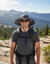 Chapéu C/ Ventilador Solar Verão Pesca Ar Livre Refrescante Chapéu C/ Ventilador Solar Verão Pesca Ar Livre Refrescante