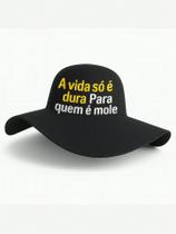 Chapéu Caminhoneiro Cata Ovo Feltro Natanzinho Lima Frases