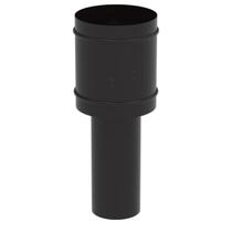 Chapeu Canhao para Chamine 150Mm Preto