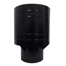 Chapéu Canhão Sputnik 12 Polegadas, Duto Forno Preto