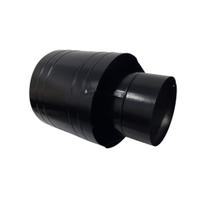 Chapéu Canhão Sputnik 8 Polegadas, Duto Churrasqueira Forn