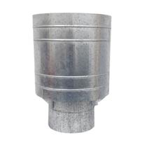 Chapéu Canhão Sputnik P/ Duto 12 Polegadas Galvanizado