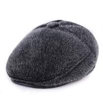 Chapéu Cap Flat Newsboy Gatsby Ivy para homens: lã, pele, feltro Chapéu Cap Flat Newsboy Gatsby Ivy para homens: lã, pele, feltro
