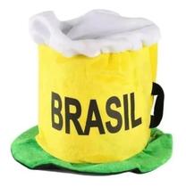 Chapéu Cartola Alta Caneca Chopp Brasil Copa Do Mundo 2738225393
