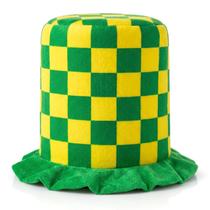 Chapéu Cartola Xadrez Do Brasil Torcedor Copa Do Mundo Tamanho Único Chapéu Cartola Xadrez Do Brasil Torcedor Copa Do Mundo Tamanho Único