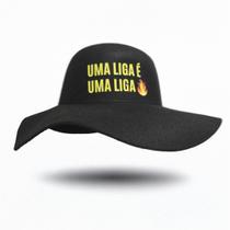 Chapéu Cata Ovo Natanzinho Lima Preto Unissex Aveludado Personalizado com Frase - Bogu By Siss