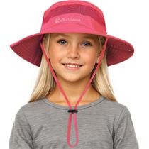 Chapéu Century Star Kids Bucket Watermelon Red UPF 50+ ajustável Chapéu Century Star Kids Bucket Watermelon Red UPF 50+ ajustável