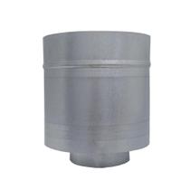 Chapéu Chaminé Canhão Sputinik Galvanizado 150mm - Volpato, Tamanho: 150mm
