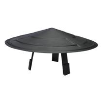 Chapeu chamine esmaltado preto