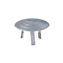 Chapéu Chaminé Galvanizado Fixo 110mm a 130mm - Volpato