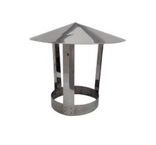 Chapéu Chaminé Inox Fixo 200mm - Volpato