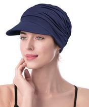 Chapéu Chemo Winitas Soft Summer Navy para mulheres