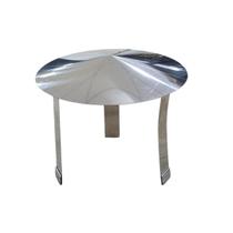 Chapéu Chinês Aço Inox Dutos Chaminé Fogão Churrasqueir