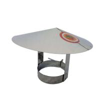 Chapéu Chinês Chapa Galvanizada para Manilha 0,10 Chapéu Chinês Chapa Galvanizada para Manilha 0,10