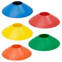 Chapéu chinês half rígido dermarcatório de circuito de agilidade - kit 10 peças Chapéu chinês half rígido dermarcatório de circuito de agilidade - kit 10 peças