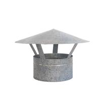 Chapéu Chinês P/ Duto 6 Polegadas, Galvanizado, Forno Iglu Chapéu Chinês P/ Duto 6 Polegadas, Galvanizado, Forno Iglu