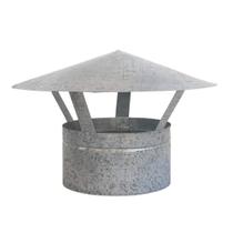 Chapéu Chinês P/ Duto 9 Polegadas, Galvanizado, Forno Iglu Chapéu Chinês P/ Duto 9 Polegadas, Galvanizado, Forno Iglu